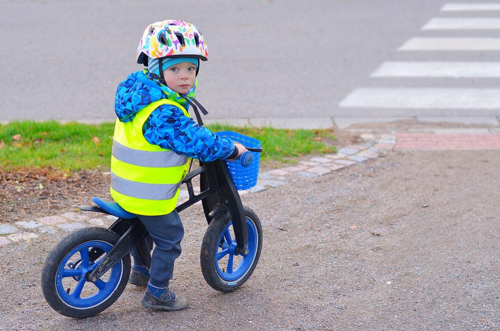 Child About to Cross Road