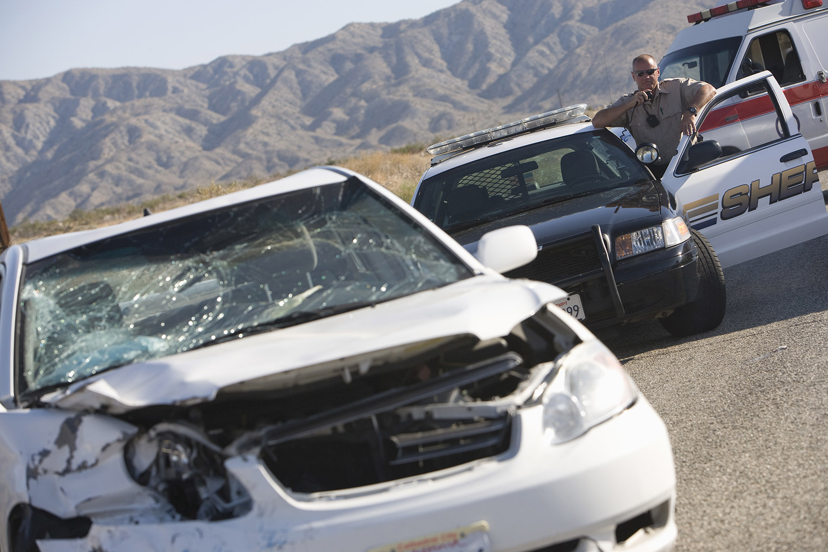 Car Accident, Emergency Responders