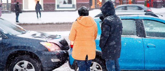 Winter Car Accident