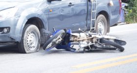 Two vehicle head-on accident, caused by one pickup blow out to yield